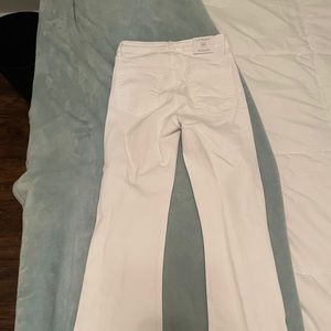 Just Black Denim White Flare Jeans